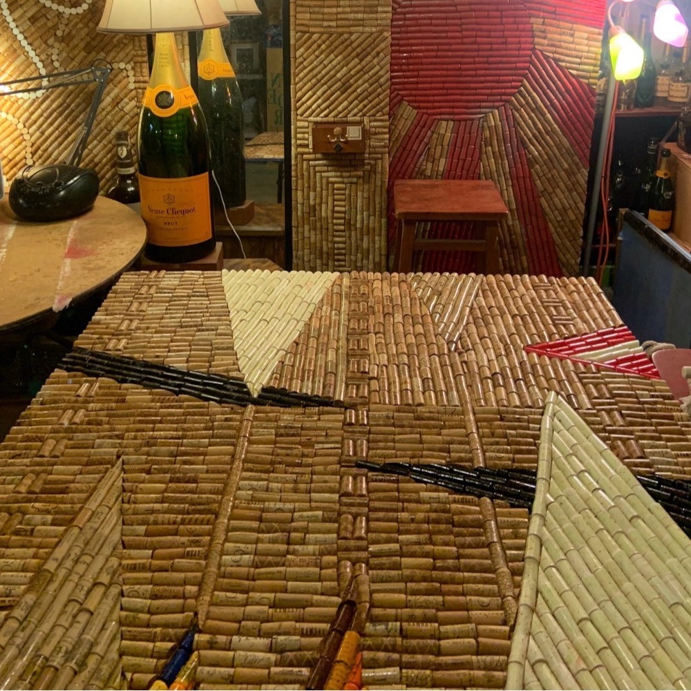 Artistic Cork Wall Decor